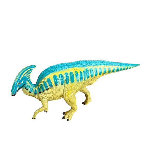 Battat Other - Vintage Battat Museum Science Boston Parasaurolophus Dinosaur Figure 1997 RARE